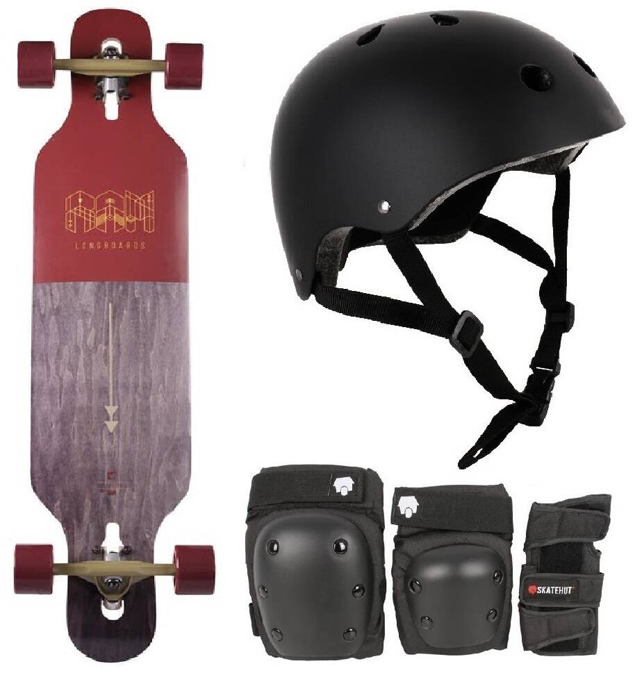 RAM Complete Longboard Bundle