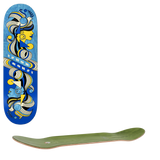 Real Ishod Twin Tail Skateboard Deck - Fowls 8"
