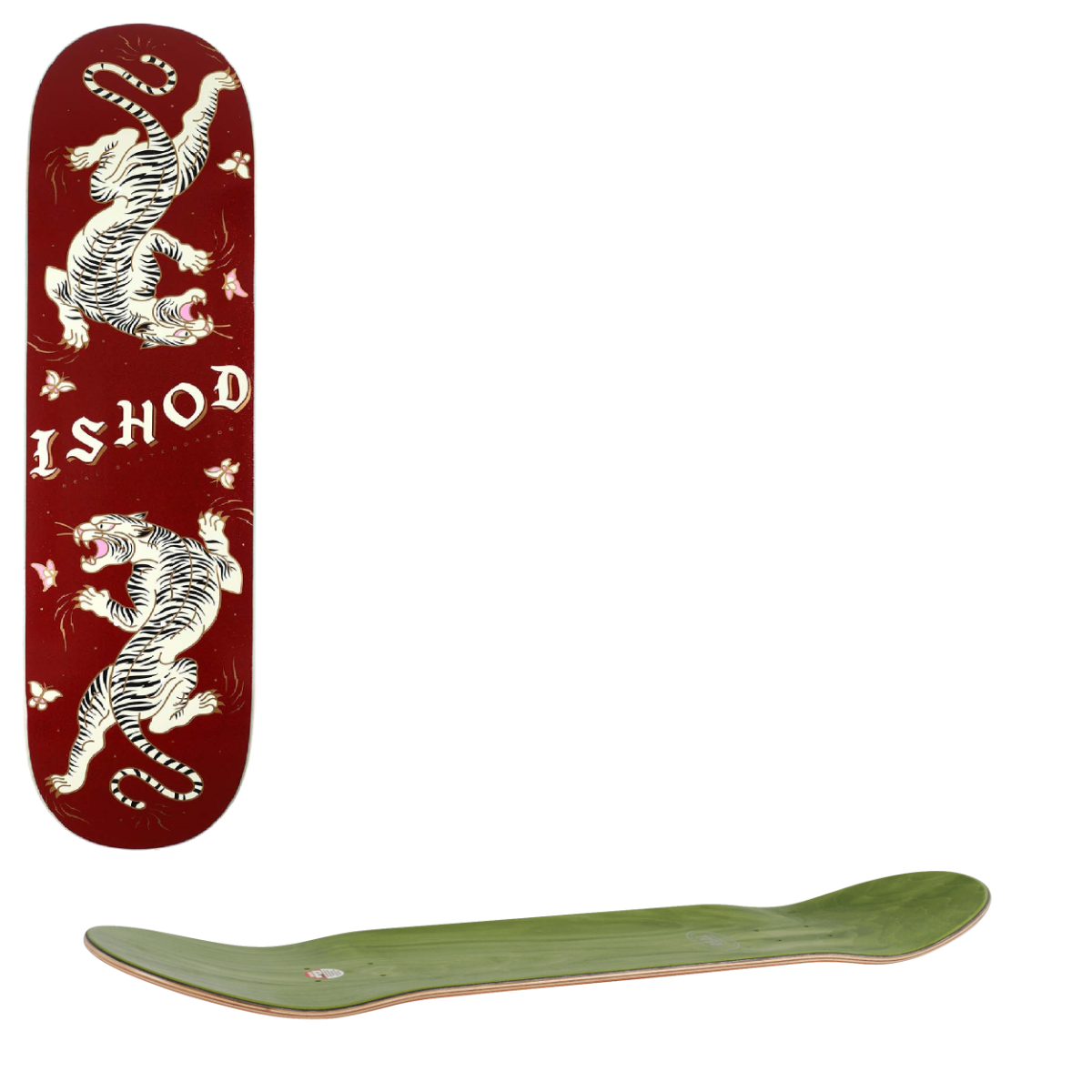 Real Ishod Cat Scratch Glitter Skateboard Deck - 8"