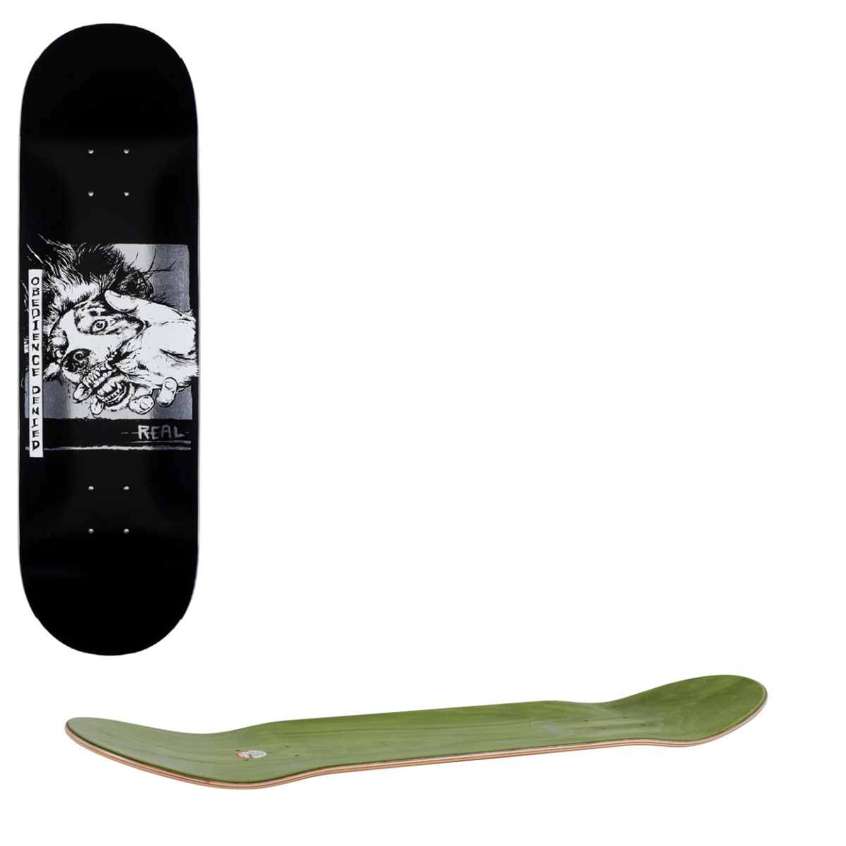 Real Obedience Denied Skateboard Deck - 8.75"