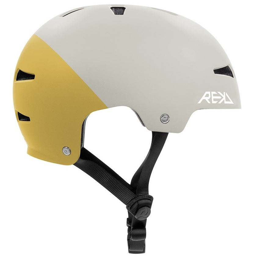 REKD Elite 2.0 Helmet - Grey/Yellow