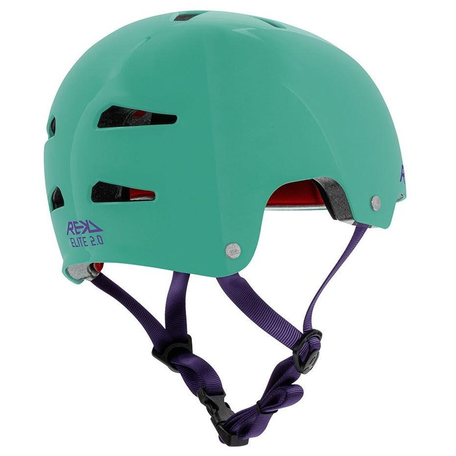 REKD Elite 2.0 Helmet - Gloss Teal