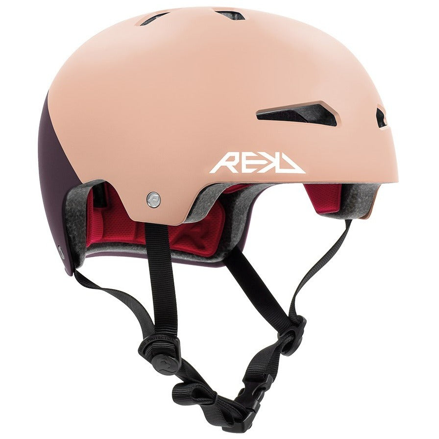 REKD Elite 2.0 Helmet - Peach/Purple