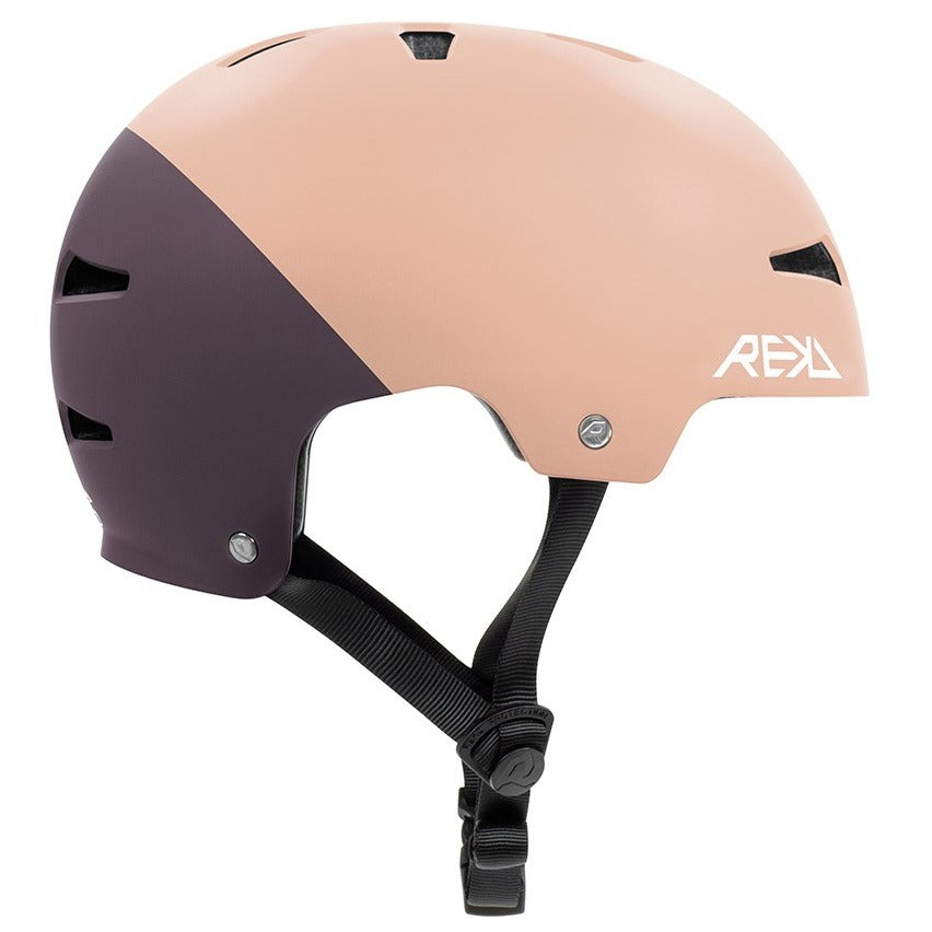REKD Elite 2.0 Helmet - Peach/Purple