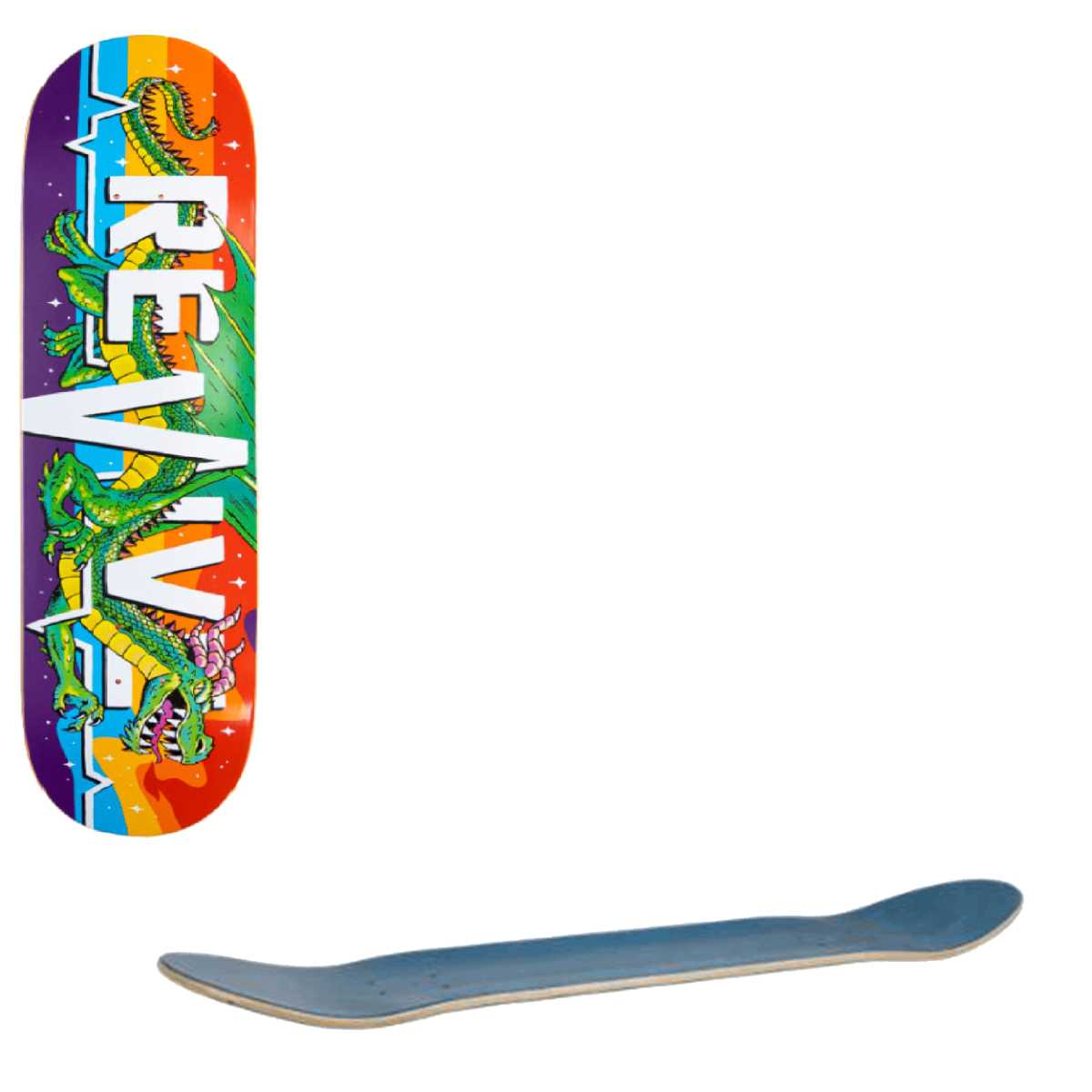 ReVive Dragon Lifeline Skateboard Deck 8.5"