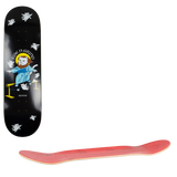 RIPNDIP Rise N Grind Skateboard Deck - Black 8.25"