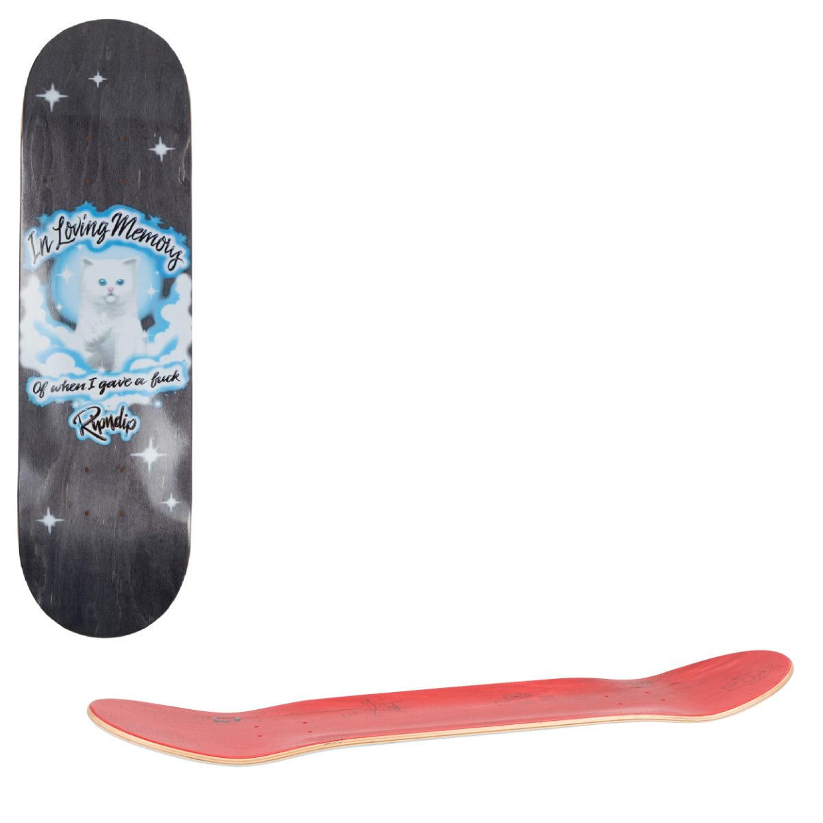 RIPNDIP In Loving Memory Skateboard Deck 8"