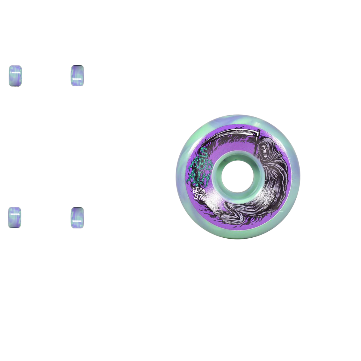Sabbath Wheels Death Wizard Skateboard Wheels 60mm