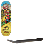 Santa Cruz River of Snax Skateboard Deck - Braun 8.25"