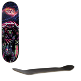Santa Cruz VX Cosmic Cat Galaxy Skateboard Deck - Asta 8"