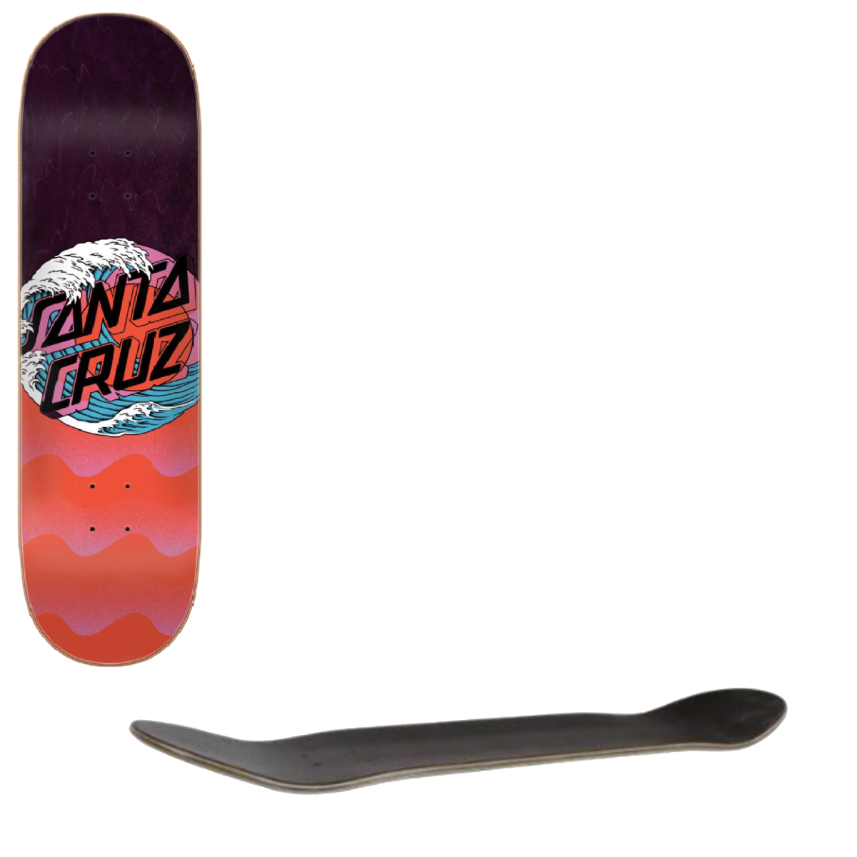 Santa Cruz Tsunami Dot Skateboard Deck 8"