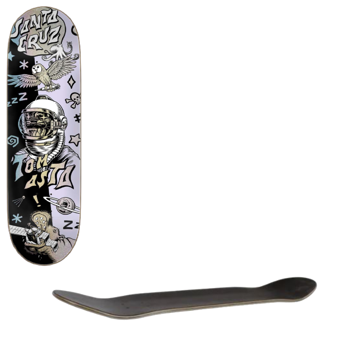 Santa Cruz VX Fever Dream Skateboard Deck - Asta 8"
