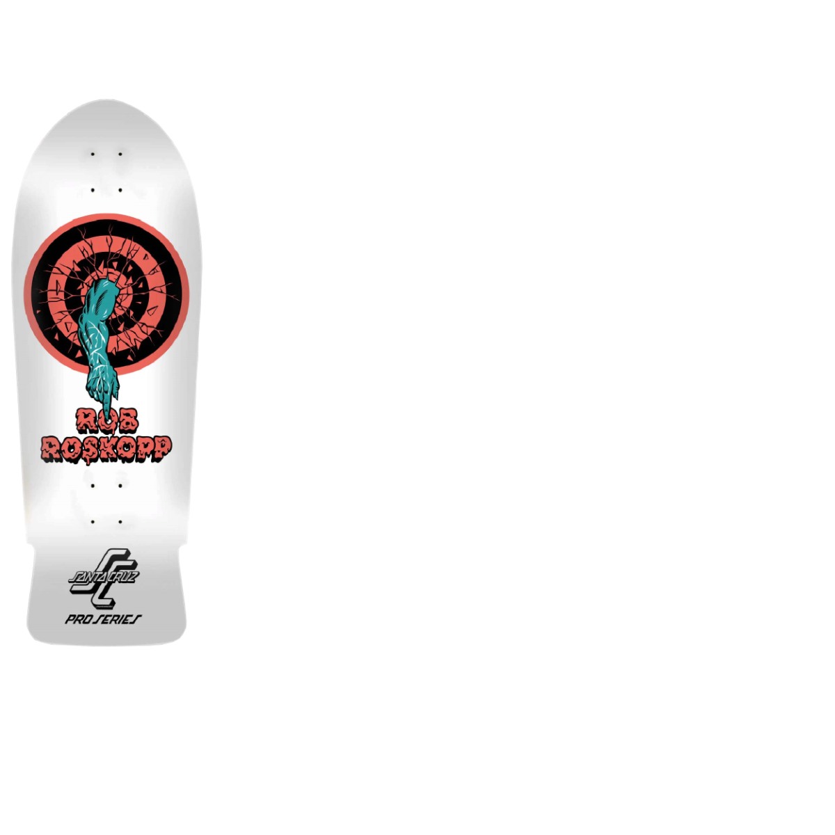 Santa Cruz One Skateboard Deck - Roskopp 10.35"