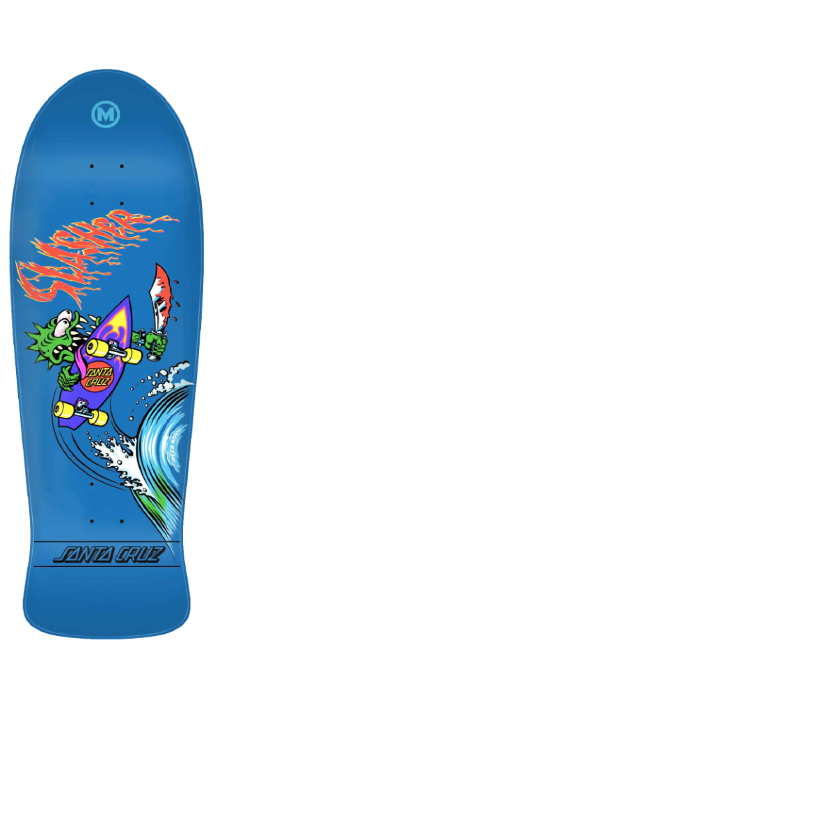 Santa Cruz Slasher Skateboard Deck - Meek 10.10"