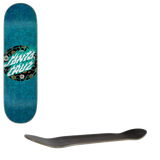 Santa Cruz Floral Flame Dot Skateboard Deck - 8.25"