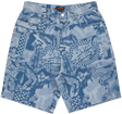 Santa Cruz Big Shorts - Stonewash Collage