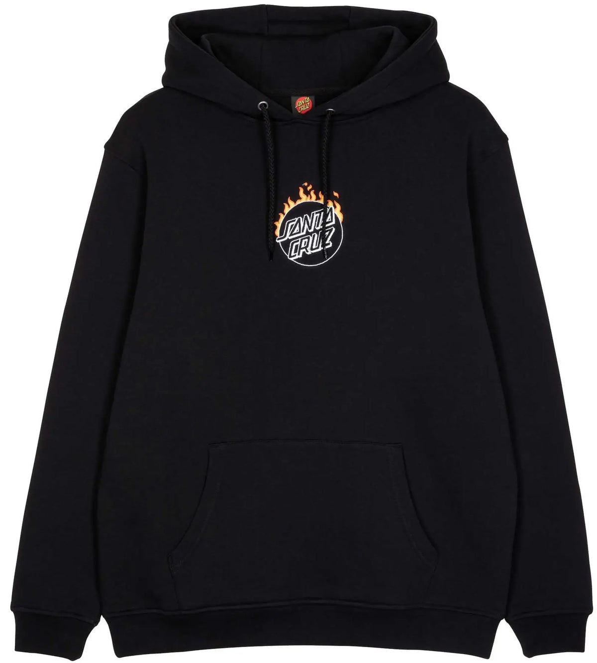 Santa Cruz Burnt Opus Hoodie - Black