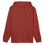 Santa Cruz Classic Dot Hoodie - Dark Rust