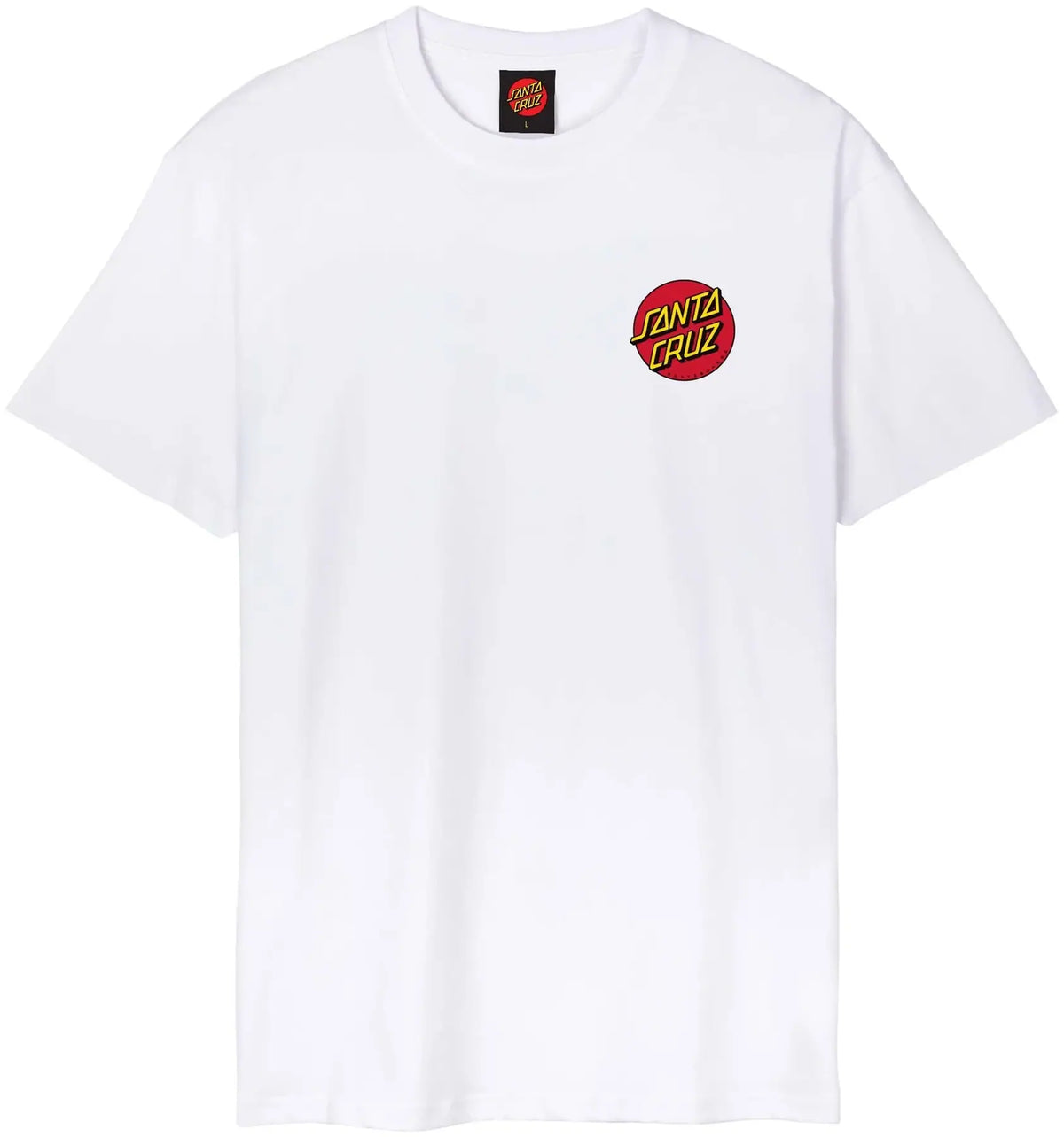 Santa Cruz Classic Dot T-Shirt - White