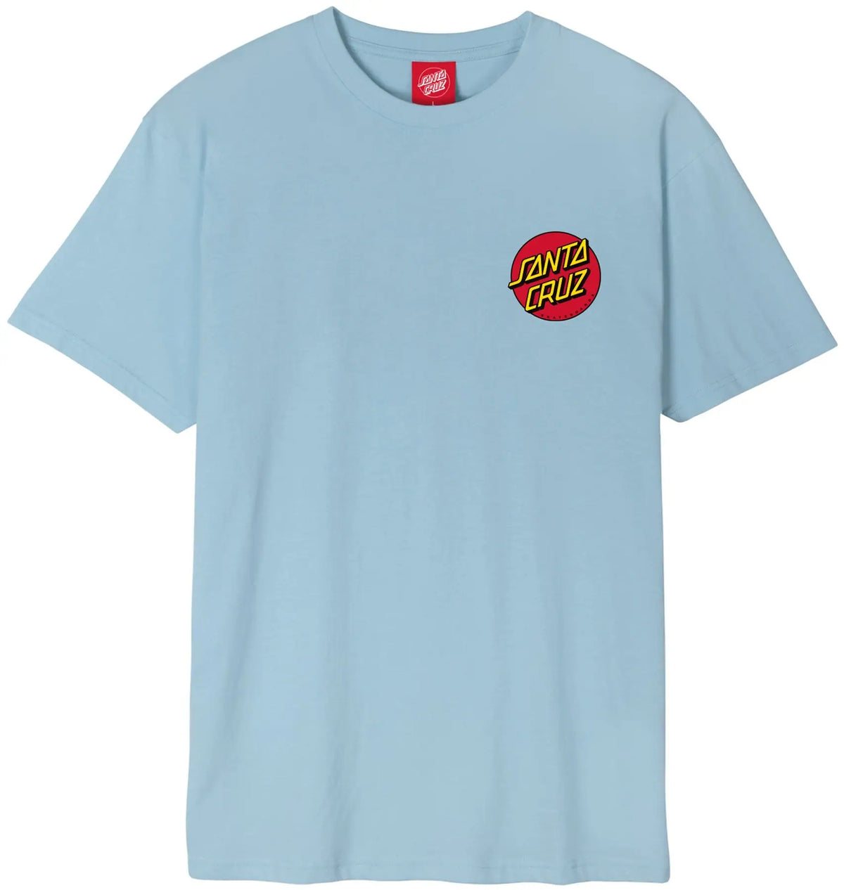 Santa Cruz Classic Dot T-Shirt - Sky Blue