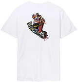 Santa Cruz Collage Hand T-Shirt - White