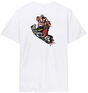 Santa Cruz Collage Hand T-Shirt - White