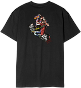 Santa Cruz Collage Hand T-Shirt - Black
