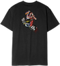 Santa Cruz Collage Hand T-Shirt - Black