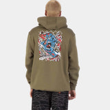 Santa Cruz Damaged Hand Hoodie - Deep Olive - image 3