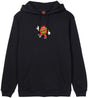 Santa Cruz Dot Guy Front Hoodie - Black