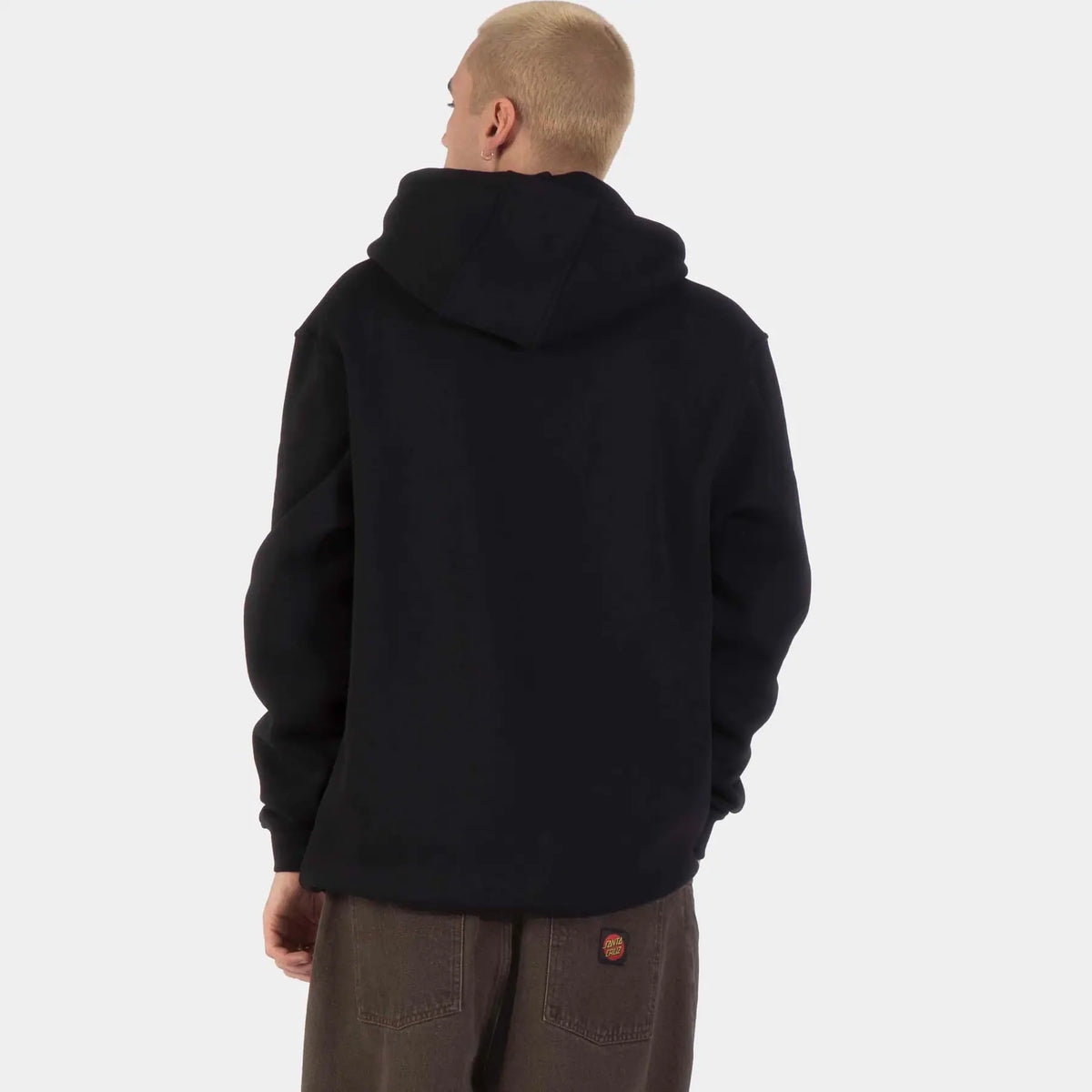 Santa Cruz Dot Guy Front Hoodie - Black - image 4