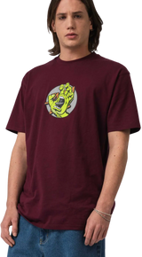 Santa Cruz Hand Dot T-Shirt - Dark Cherry - image 2