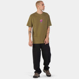 Santa Cruz Knibbs Cryptic World T-Shirt - Deep Olive - image 2