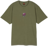 Santa Cruz Knibbs Cryptic World T-Shirt - Deep Olive