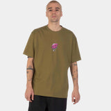Santa Cruz Knibbs Cryptic World T-Shirt - Deep Olive - image 3