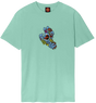 Santa Cruz Roskopp Screaming Five Front T-Shirt - Mint