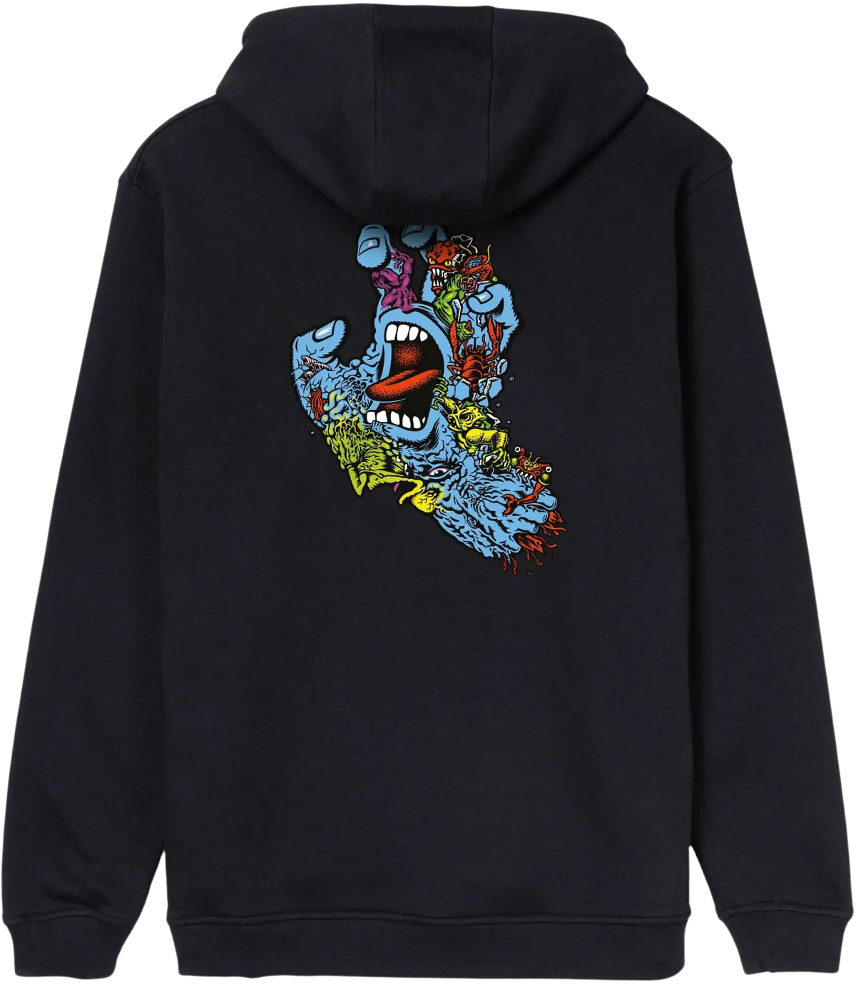 Santa Cruz Roskopp Screaming Five Hoodie - Black