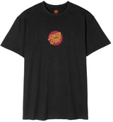 Santa Cruz Scrawl Brick Dot T-Shirt - Black