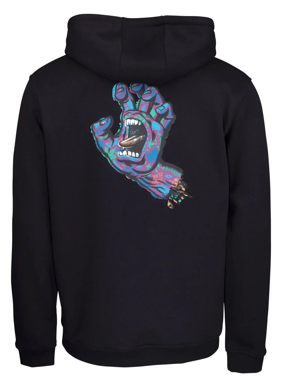 Santa Cruz Screaming Hand Hoodie - Growth Hand / Black - image 2