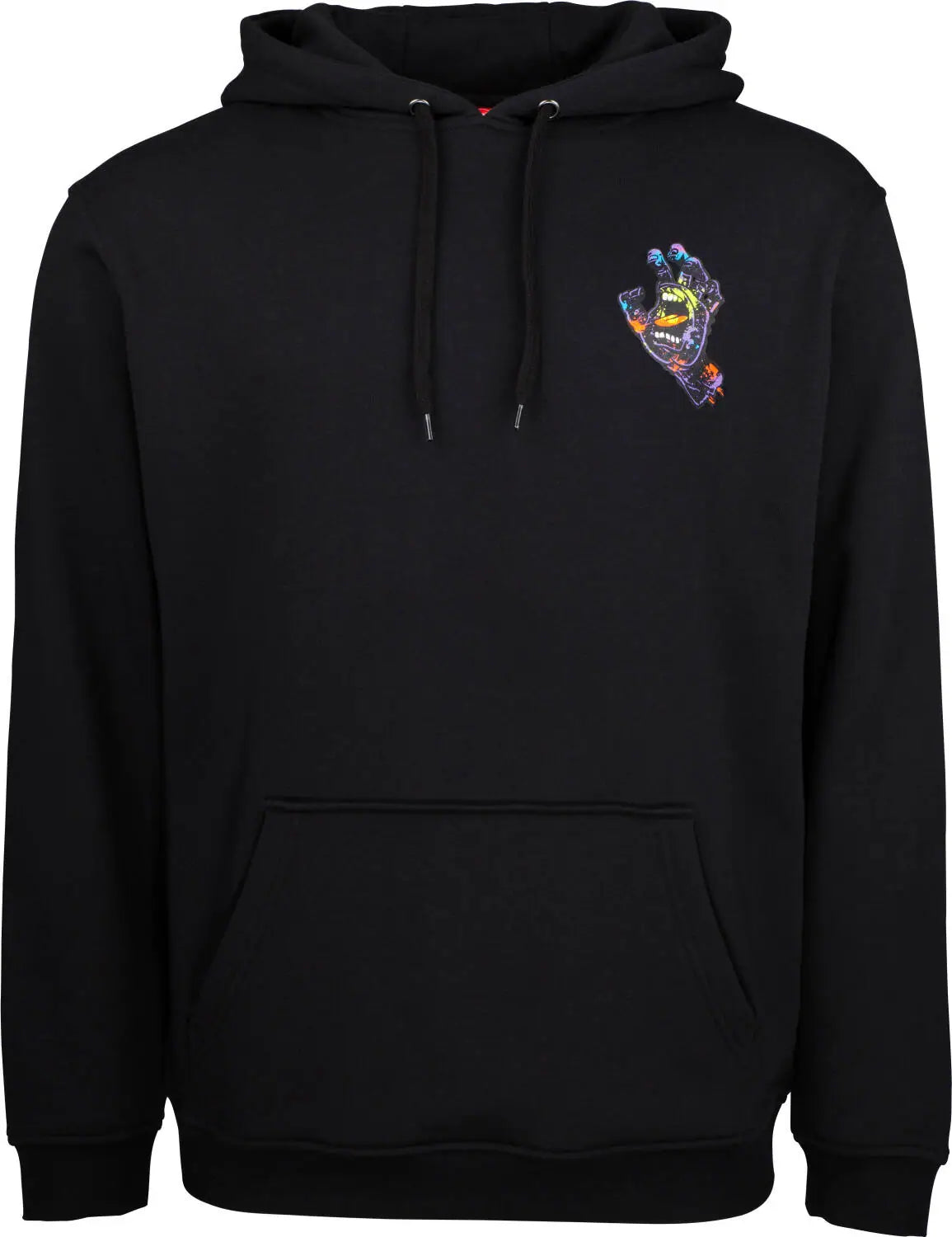 Santa Cruz Screaming Hand Hoodie - Hand Splatter Black