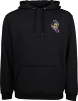 Santa Cruz Screaming Hand Hoodie - Hand Splatter Black