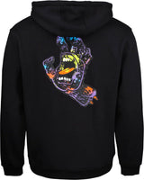 Santa Cruz Screaming Hand Hoodie - Hand Splatter Black - image 2