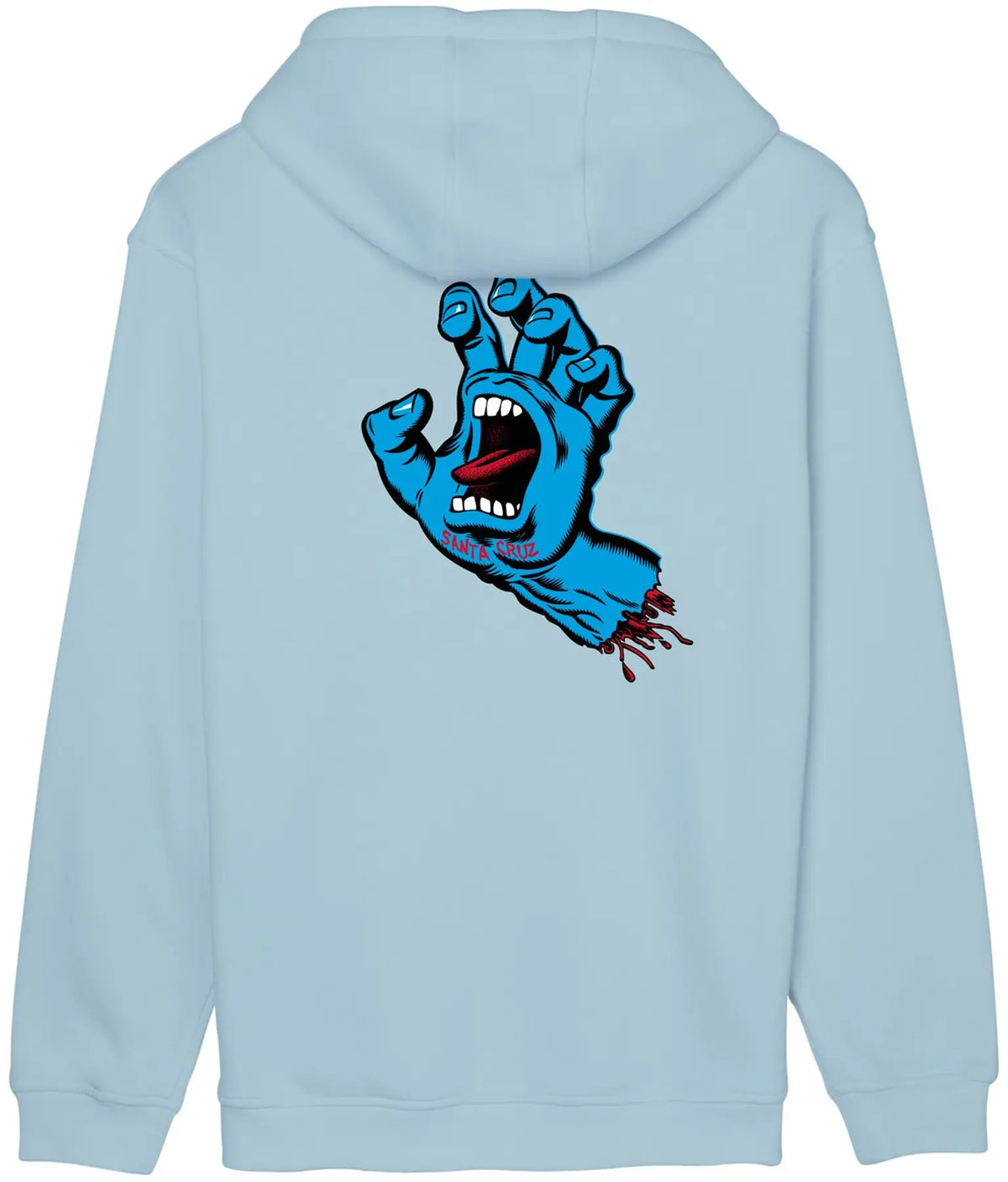 Santa Cruz Screaming Hand Hoodie - Sky Blue - image 2