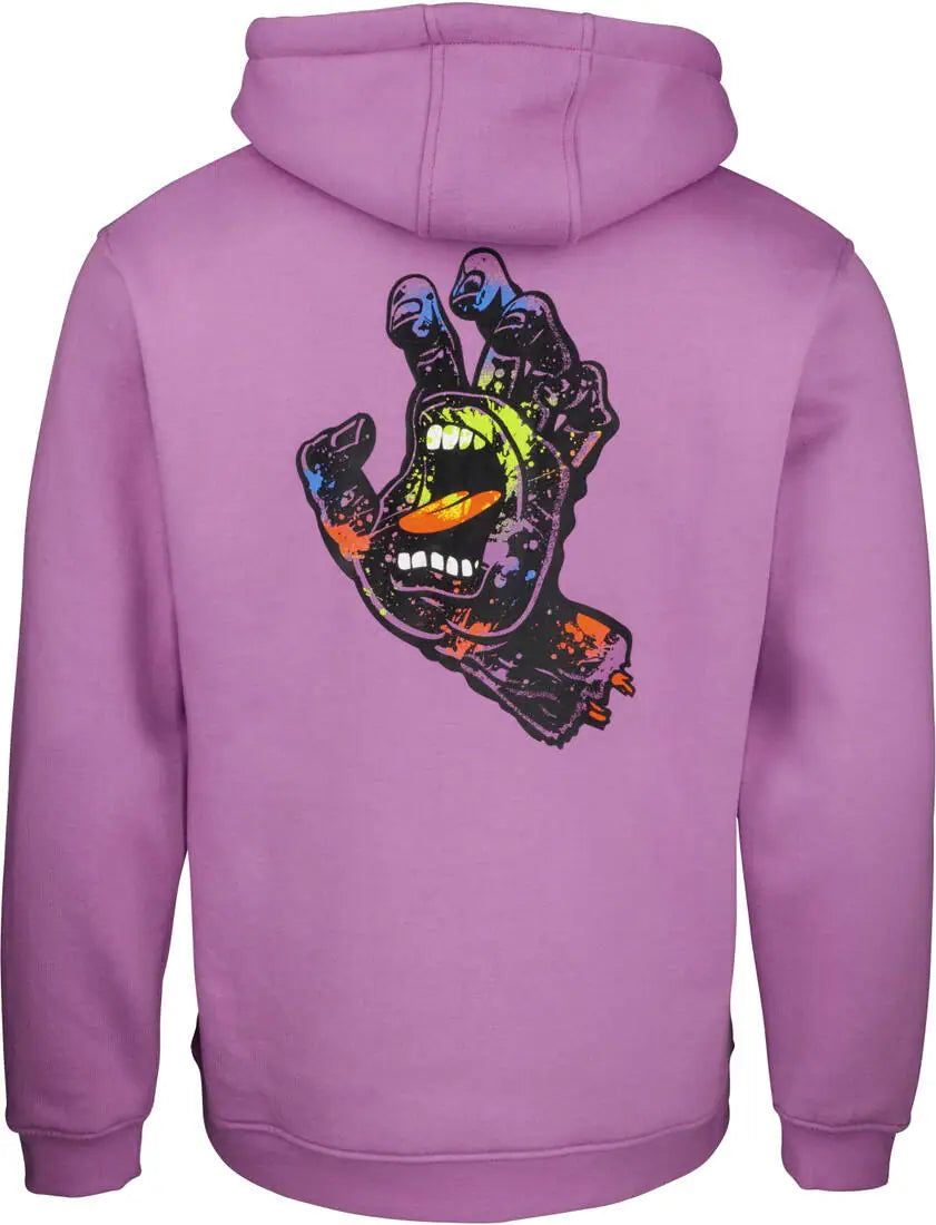 Santa Cruz Screaming Hand Hoodie - Hand Splatter / Lavender - image 2