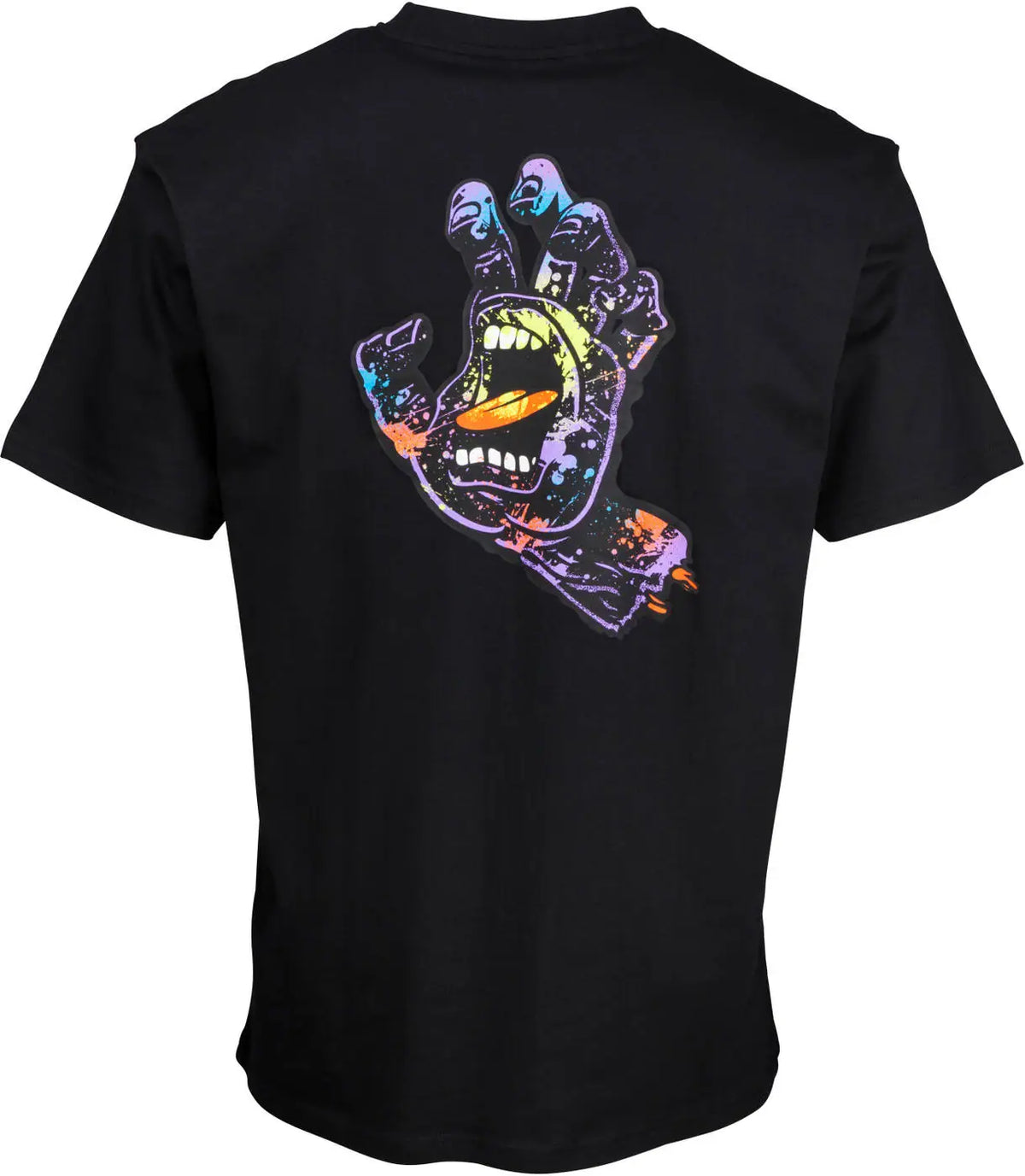 Santa Cruz Screaming Hand T-shirt - Hand Splatter Black - image 2