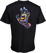 Santa Cruz Screaming Hand T-shirt - Hand Splatter Black - image 2