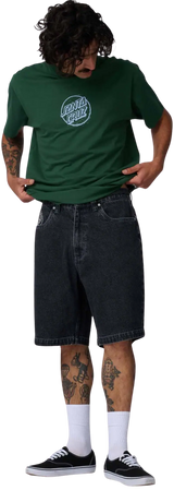 Santa Cruz Stamped Big Shorts - Black - image 3