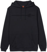 Santa Cruz Tonal Opus Dot Stripe Hoodie - Black
