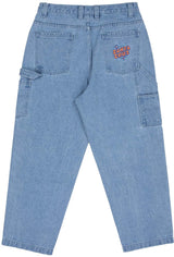 Santa Cruz Tripper Carpenter Big Jeans - Stone Wash - image 2