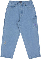 Santa Cruz Tripper Carpenter Big Jeans - Stone Wash